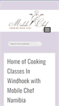 Mobile Screenshot of mobilechefnam.com